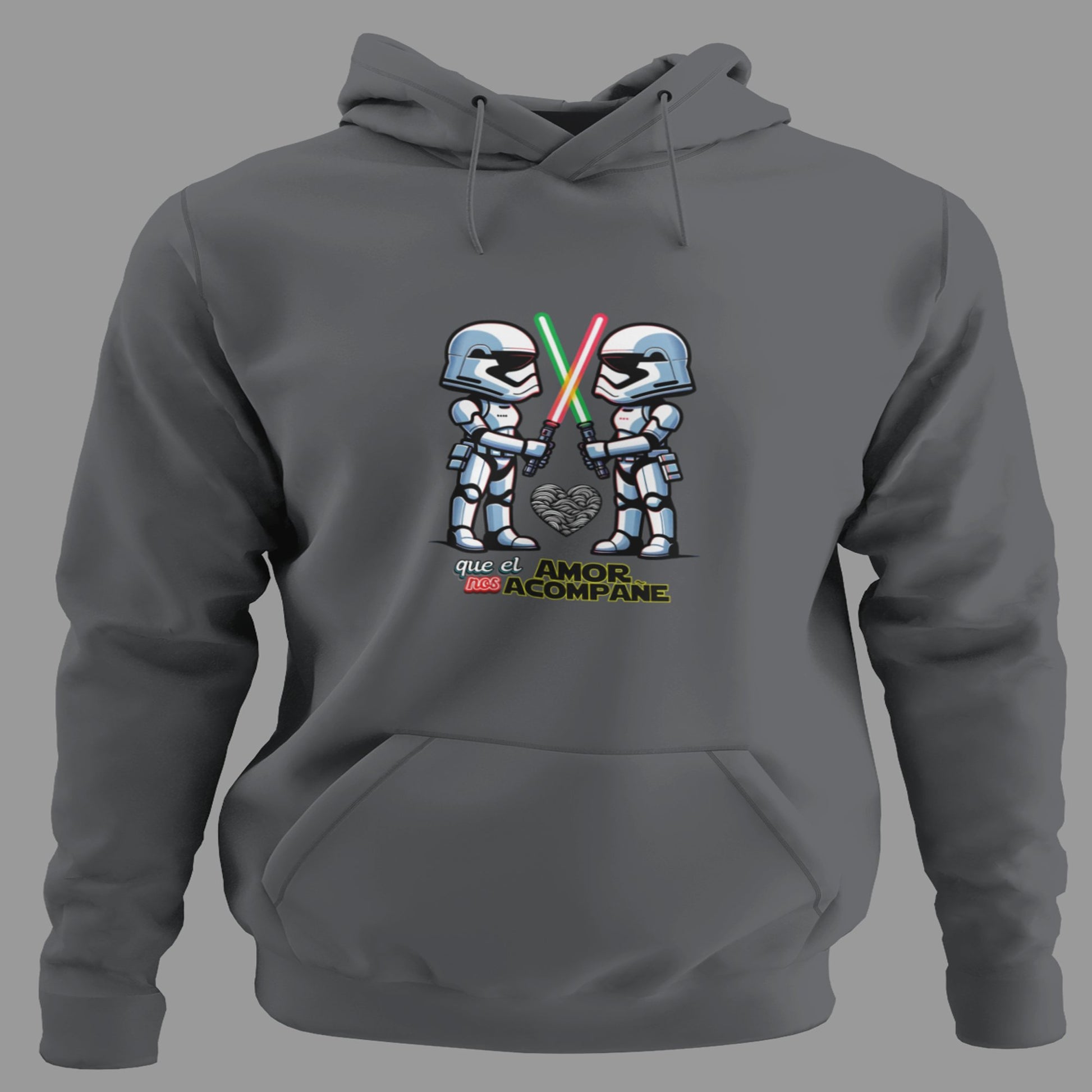 Sudadera Que el Amor Nos Acompañe parodia de Star Wars - Starway to Helen