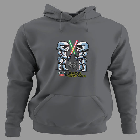 Sudadera Que el Amor Nos Acompañe