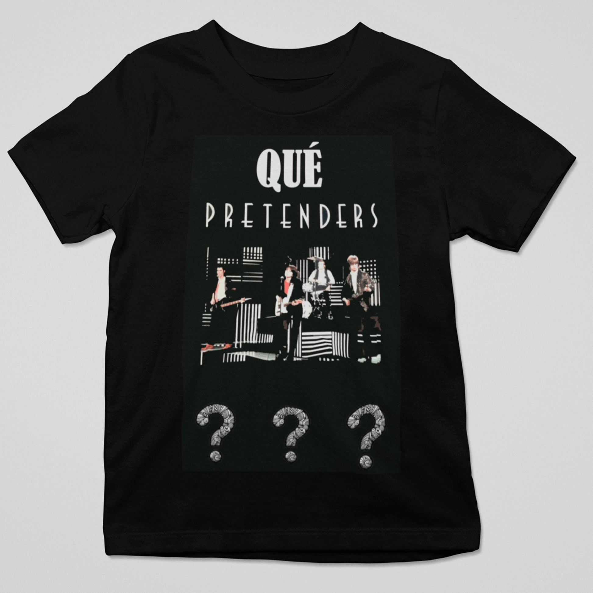 Camiseta Qué Pretenders parodia de la banda The Pretenders - Starway to Helen