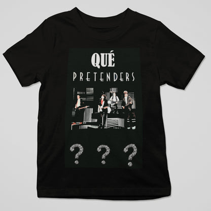 Camiseta Qué Pretenders parodia de la banda The Pretenders - Starway to Helen