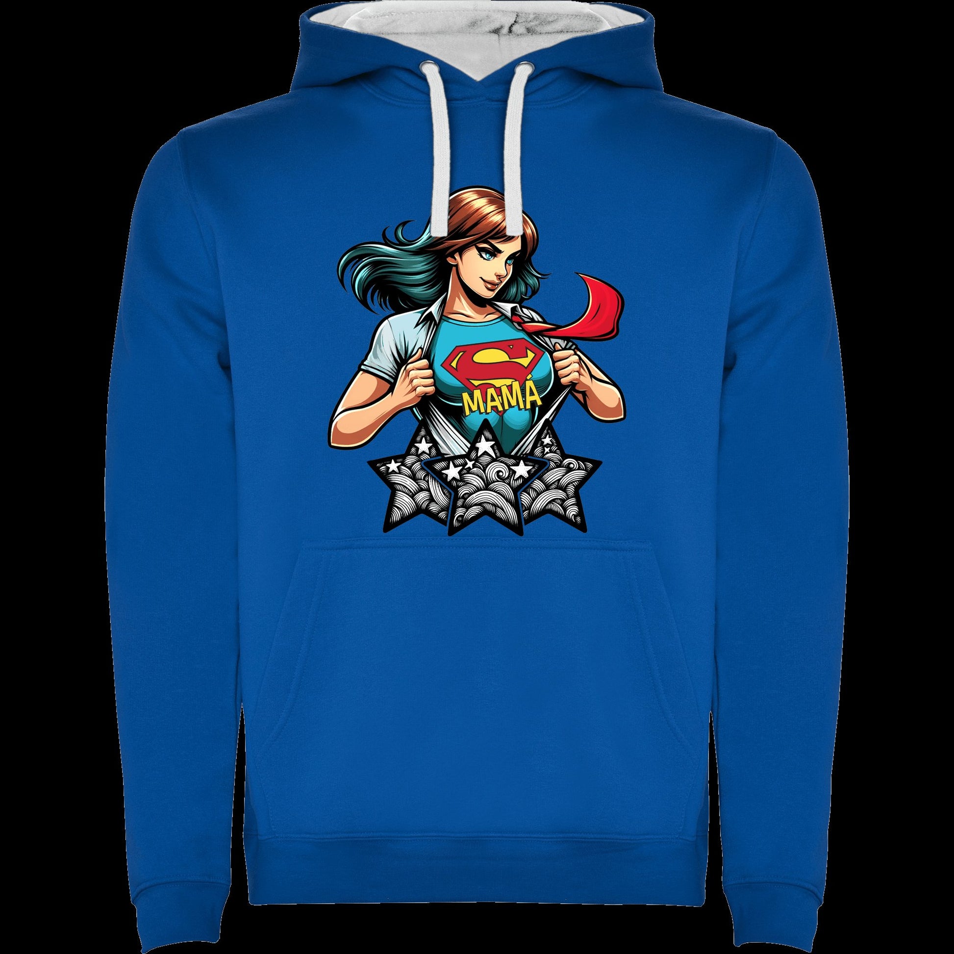 Sudadera Supermamá parodia de Superman para mamás - Starway to Helen