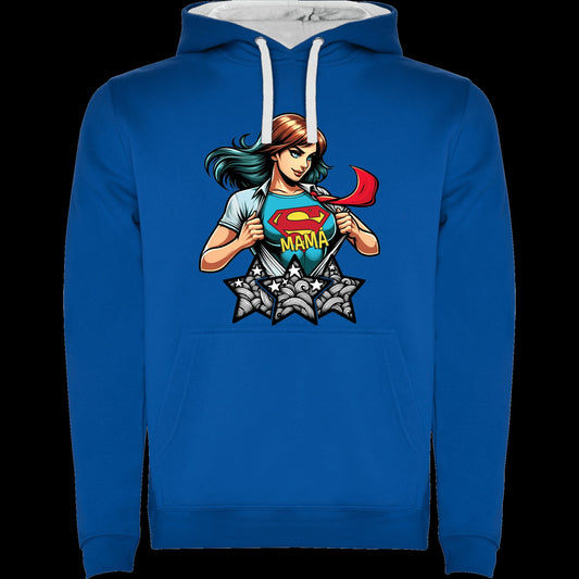 Sudadera Supermamá parodia de Superman para mamás - Starway to Helen