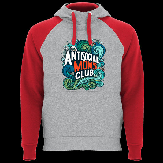 Sudadera Antisocial Moms Club capucha