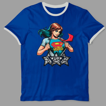 Camiseta Supermamá parodia de Superman para mamás - Starway to Helen
