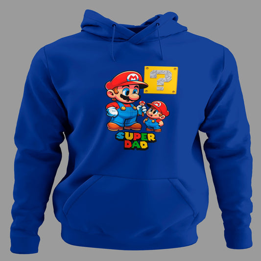 Sudadera Super Dad parodia de Superman para padres - Starway to Helen