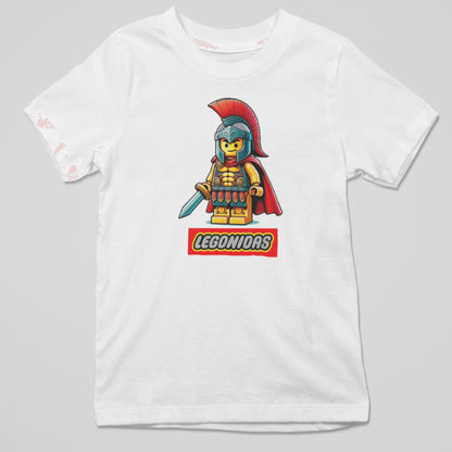 Camiseta Legonidas parodia del Rey Leónidas de la película 300 con Lego - Starway to Helen
