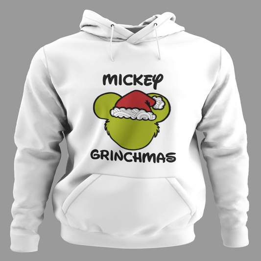 sudadera navideña
Mickey Grinchmas
ropa divertida para Navidad
StarWayToHelen