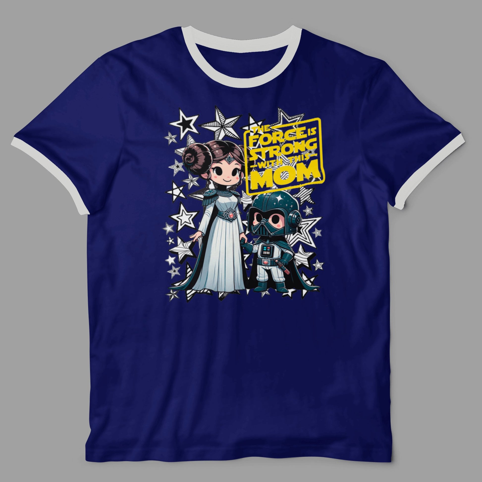 Camiseta La Fuerza es Fuerte con mi Mamá parodia de Star Wars - Starway to Helen