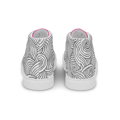 Zapatillas de lona de caña alta DOODLES - STARWAYTOHELEN