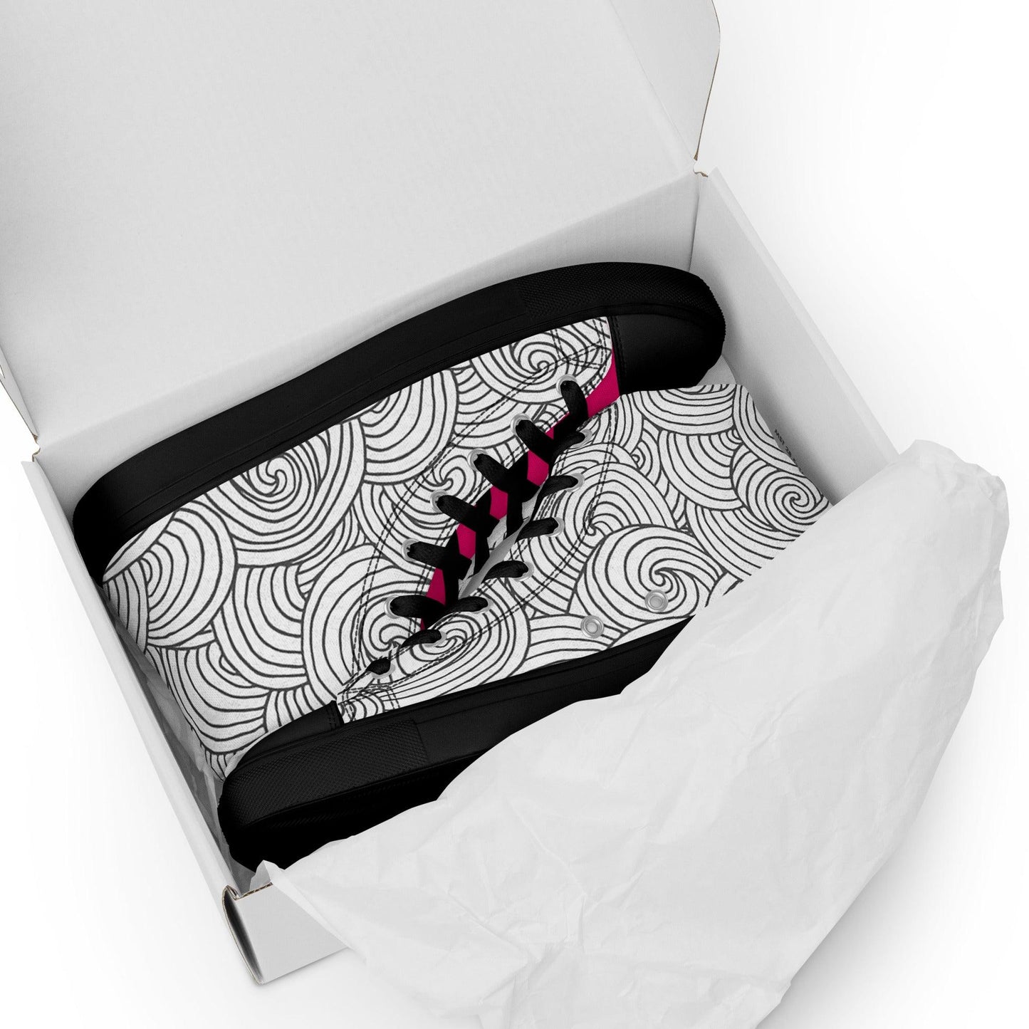 Zapatillas de lona de caña alta DOODLES - STARWAYTOHELEN