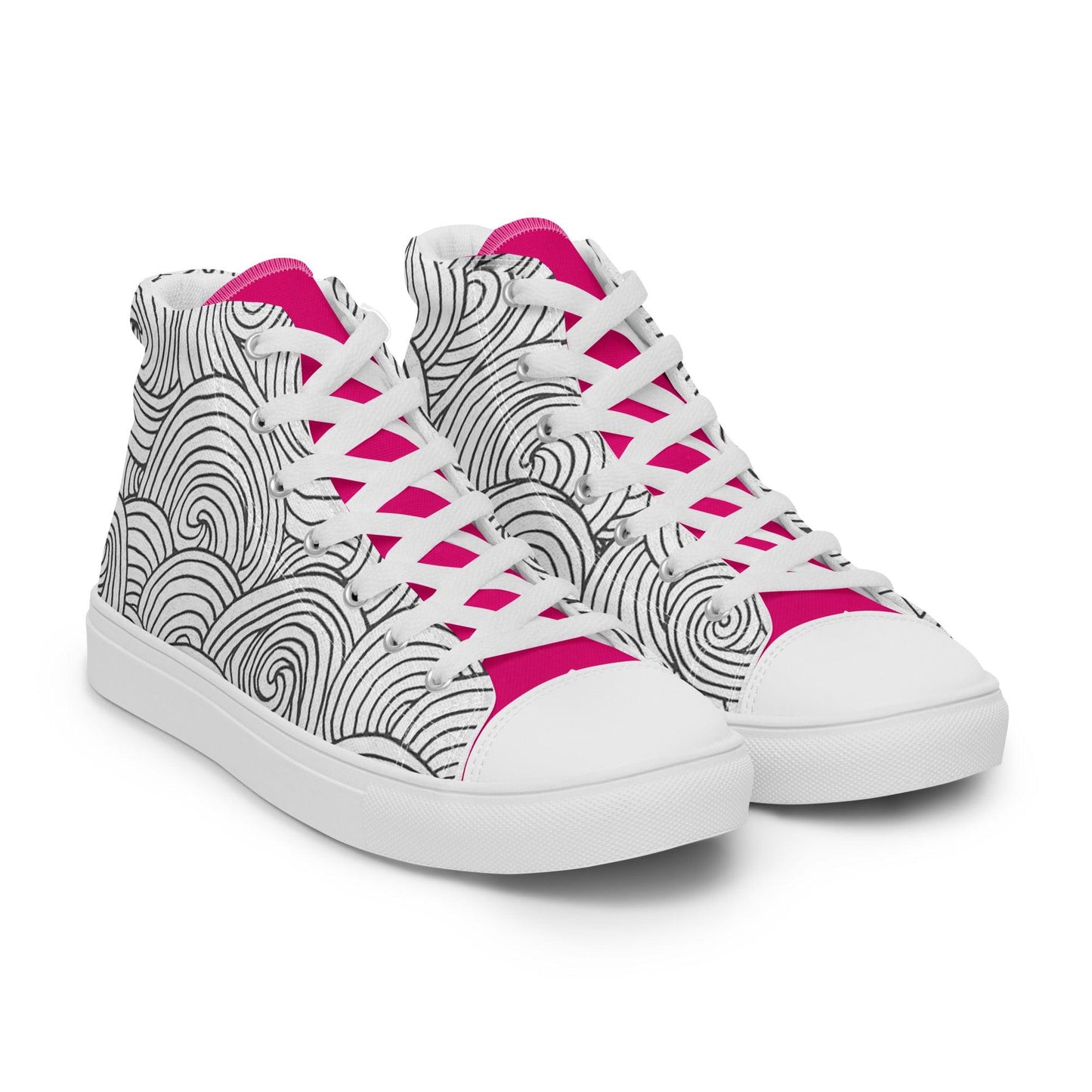 Zapatillas de lona de caña alta DOODLES - STARWAYTOHELEN