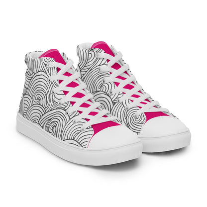 Zapatillas de lona de caña alta DOODLES - STARWAYTOHELEN