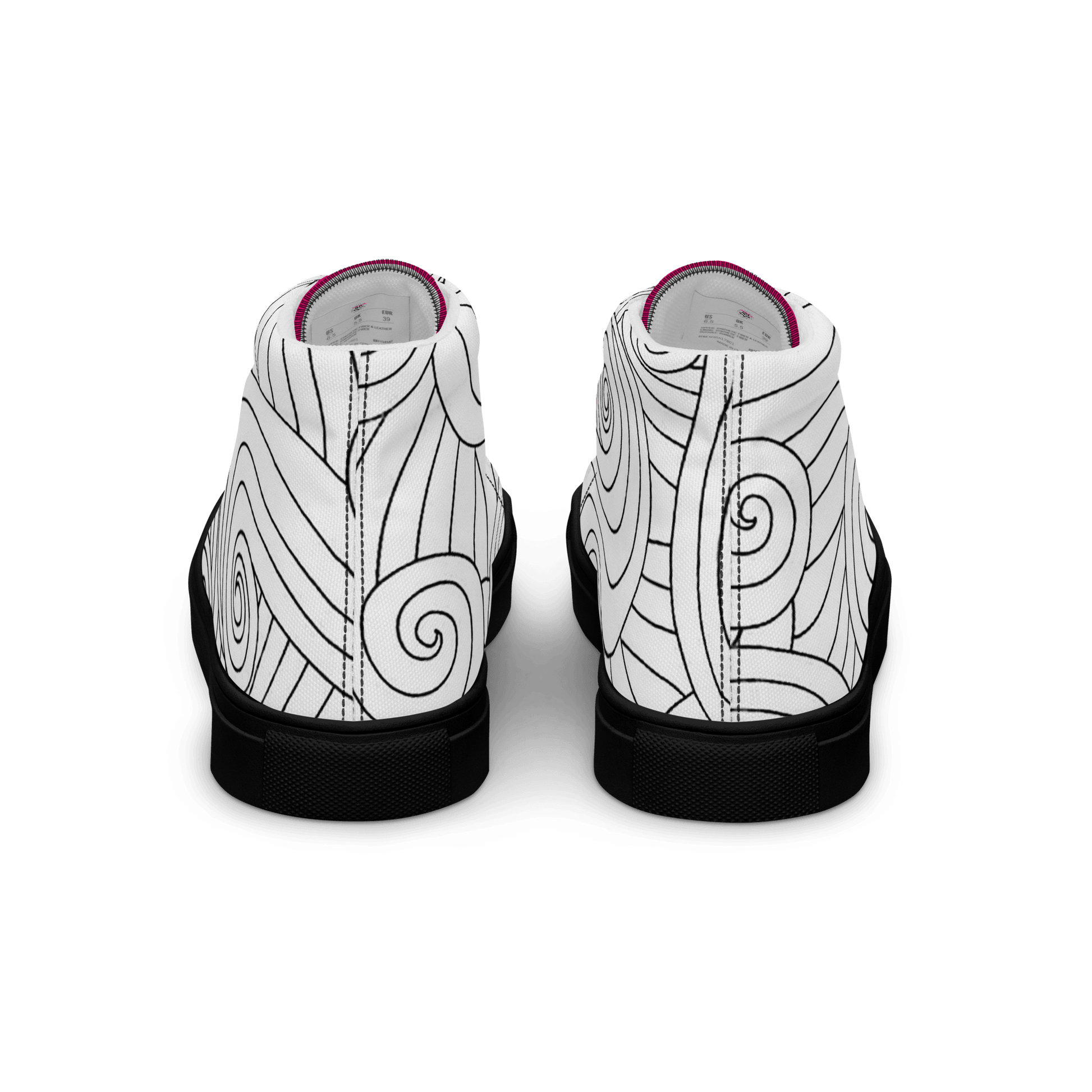 Zapatillas de lona de caña alta DOODLES - STARWAYTOHELEN