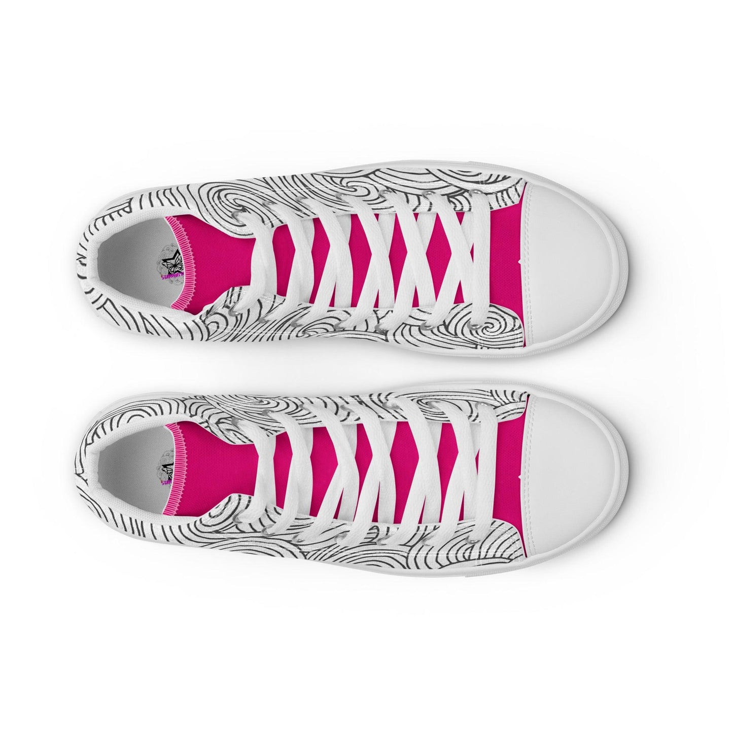 Zapatillas de lona de caña alta DOODLES - STARWAYTOHELEN