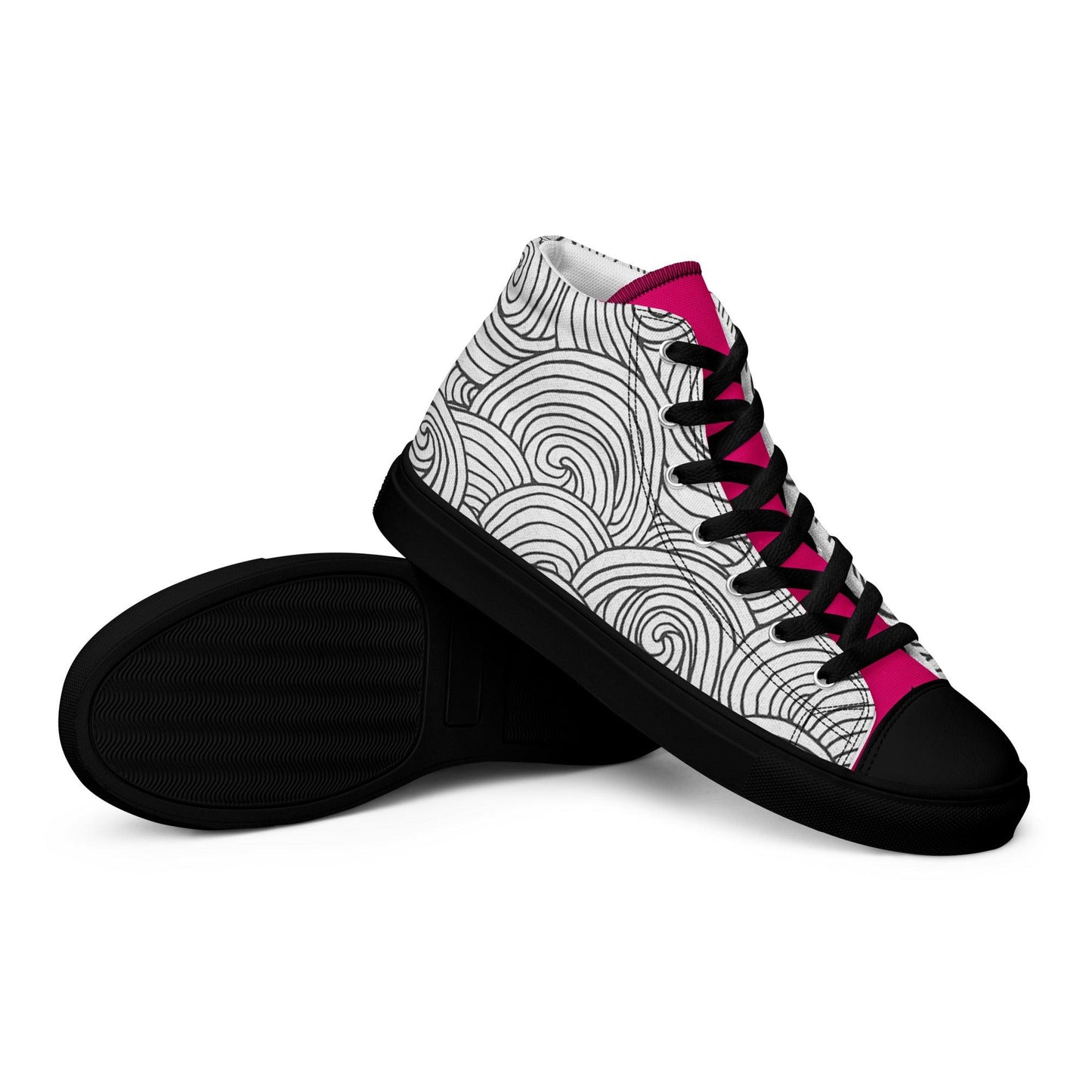 Zapatillas de lona de caña alta DOODLES - STARWAYTOHELEN