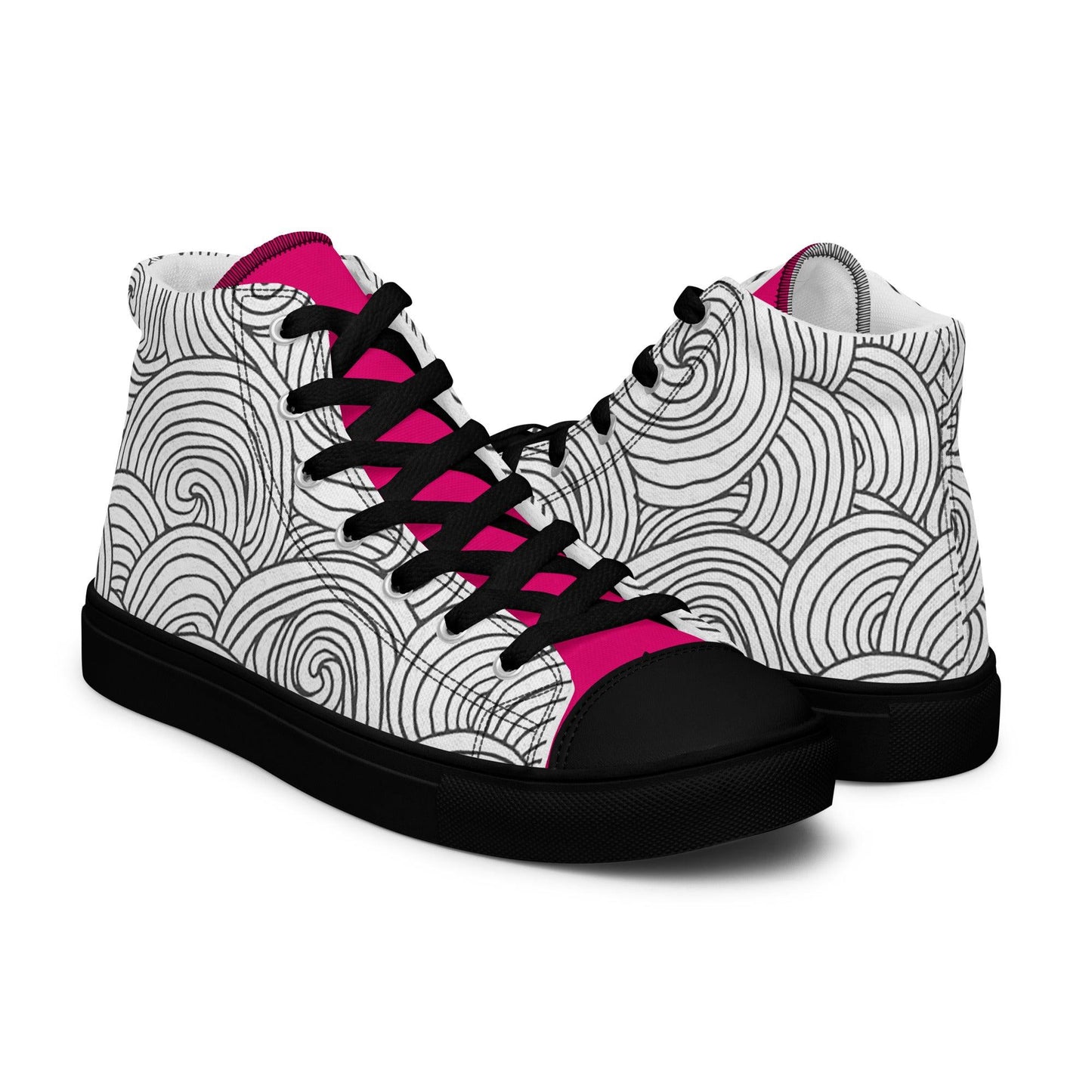 Zapatillas de lona de caña alta DOODLES - STARWAYTOHELEN