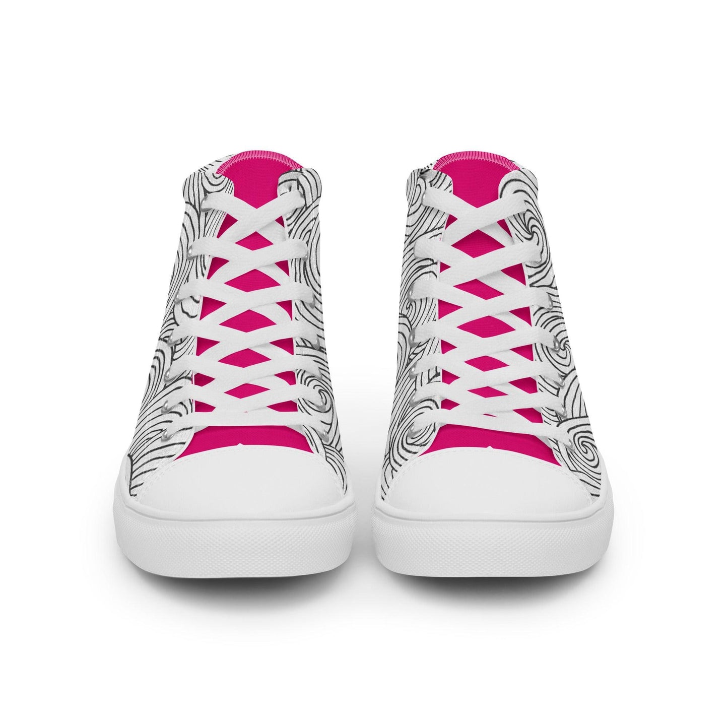 Zapatillas de lona de caña alta DOODLES - STARWAYTOHELEN