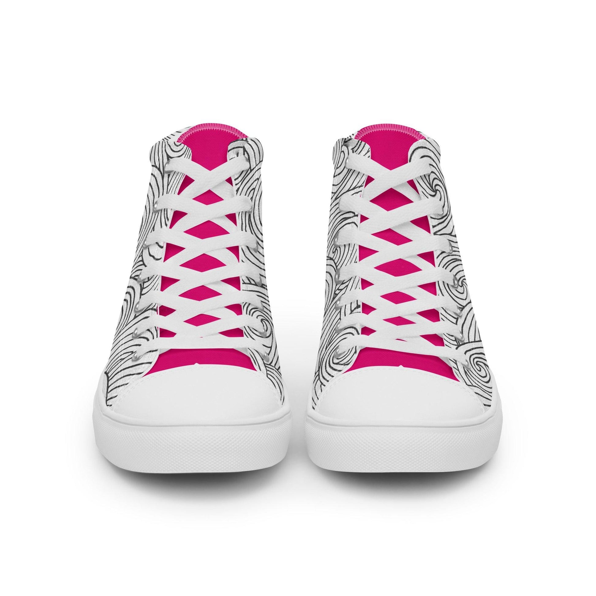 Zapatillas de lona de caña alta DOODLES - STARWAYTOHELEN