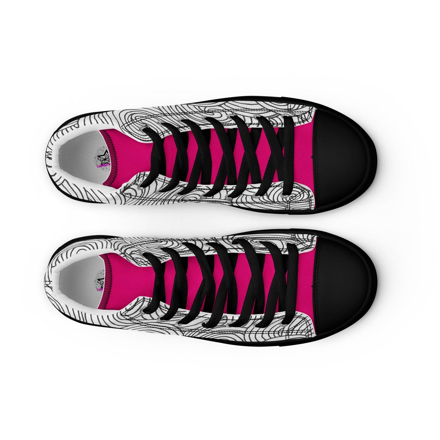 Zapatillas de lona de caña alta DOODLES - STARWAYTOHELEN