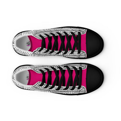 Zapatillas de lona de caña alta DOODLES - STARWAYTOHELEN