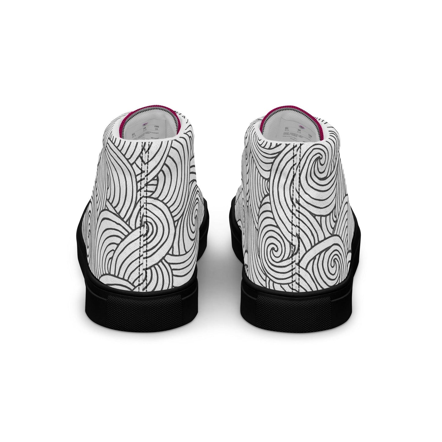 Zapatillas de lona de caña alta DOODLES - STARWAYTOHELEN