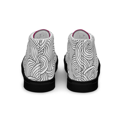 Zapatillas de lona de caña alta DOODLES - STARWAYTOHELEN