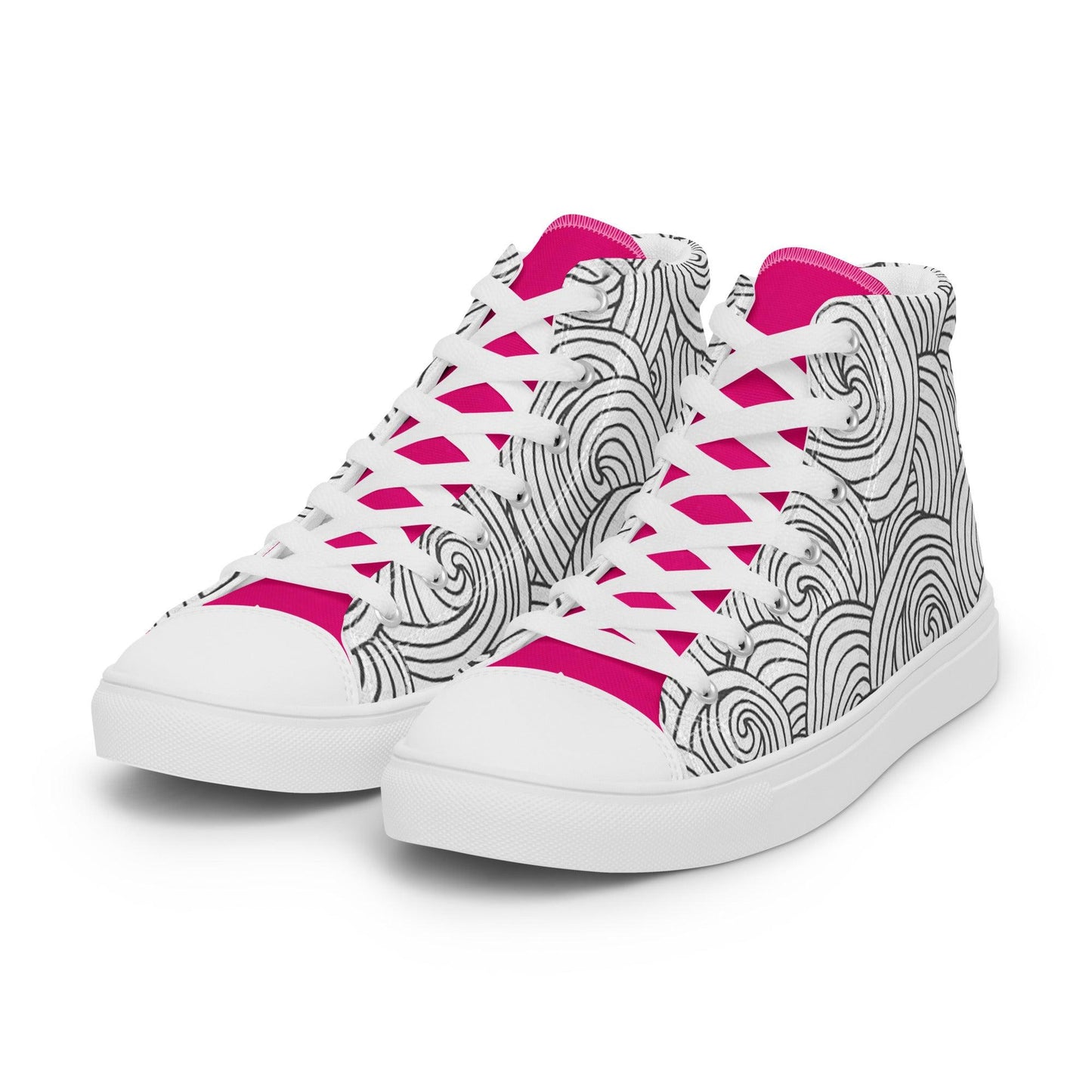 Zapatillas de lona de caña alta DOODLES - STARWAYTOHELEN