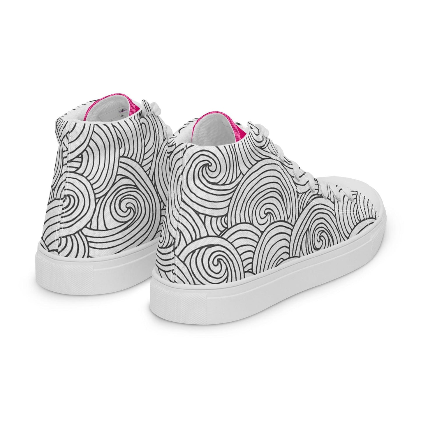 Zapatillas de lona de caña alta DOODLES - STARWAYTOHELEN