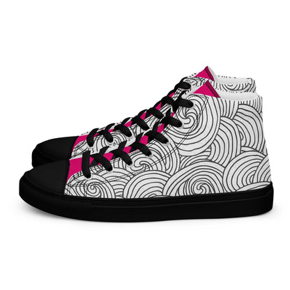 Zapatillas de lona de caña alta DOODLES - STARWAYTOHELEN