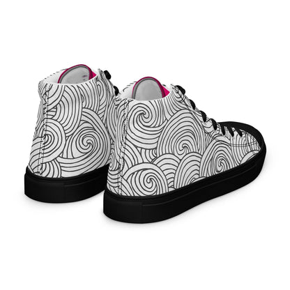 Zapatillas de lona de caña alta DOODLES - STARWAYTOHELEN