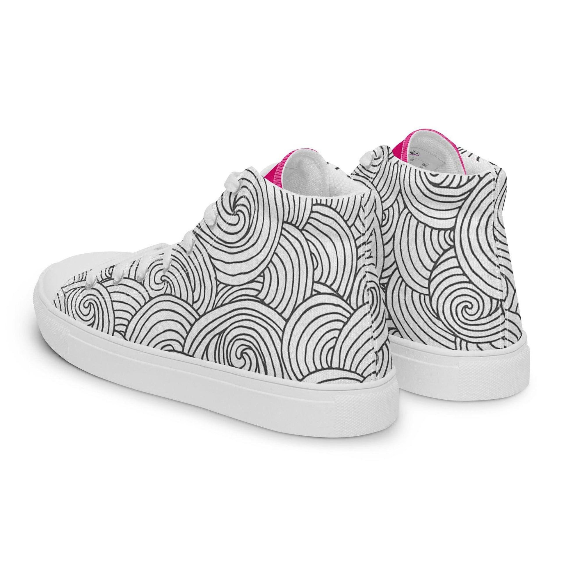 Zapatillas de lona de caña alta DOODLES - STARWAYTOHELEN