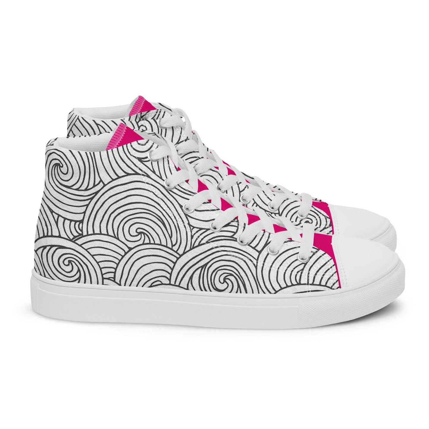 Zapatillas de lona de caña alta DOODLES - STARWAYTOHELEN
