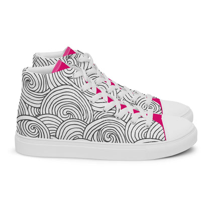 Zapatillas de lona de caña alta DOODLES - STARWAYTOHELEN