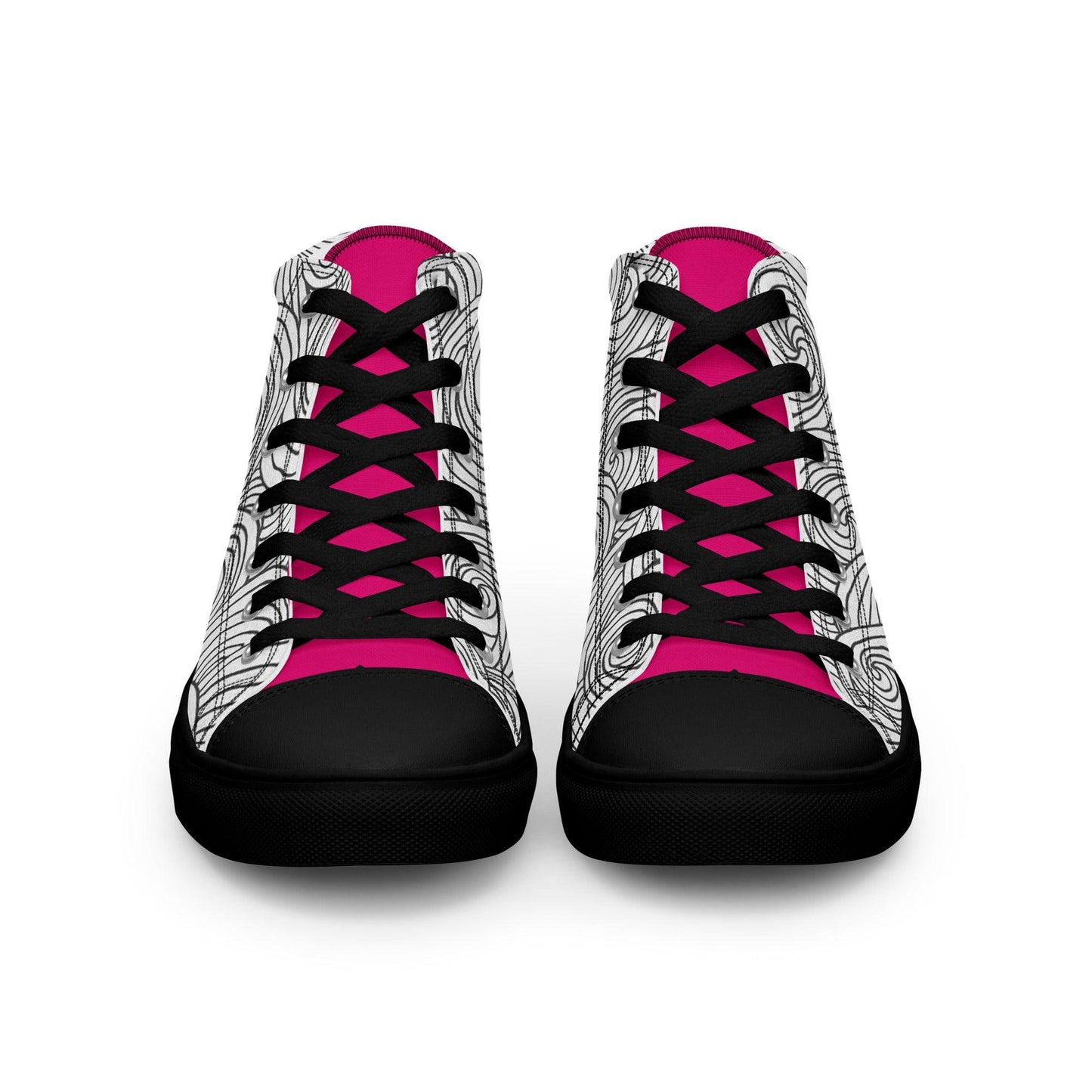 Zapatillas de lona de caña alta DOODLES - STARWAYTOHELEN