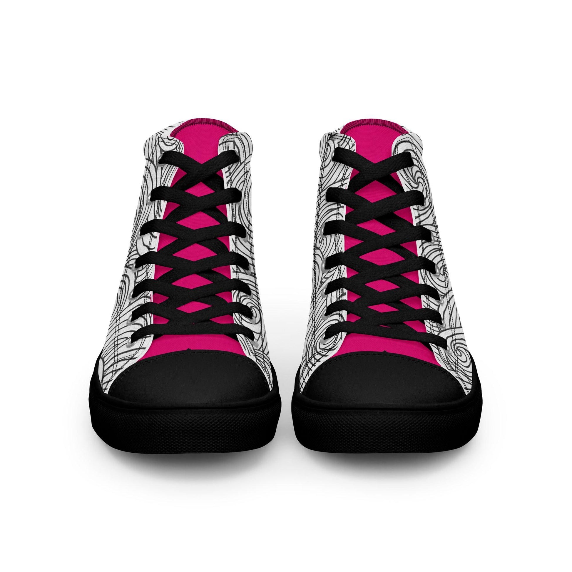 Zapatillas de lona de caña alta DOODLES - STARWAYTOHELEN