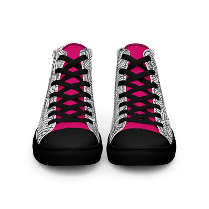 Zapatillas de lona de caña alta DOODLES - STARWAYTOHELEN