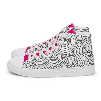 Zapatillas de lona de caña alta DOODLES - STARWAYTOHELEN