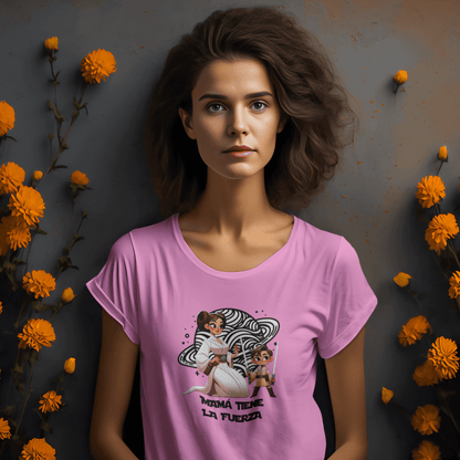 Camiseta "Mamá Tiene la Fuerza": El Poder Jedi de una Mamá