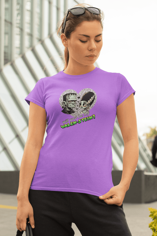 Camiseta Will You Be My Valen-Stein?