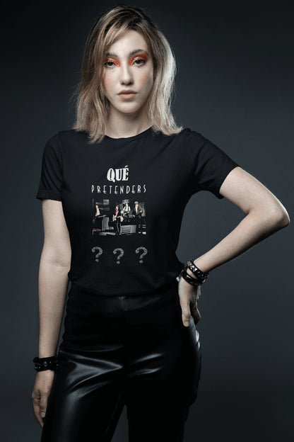 Mujer con camiseta Qué Pretenders, banda The Pretenders - Starway to Helen