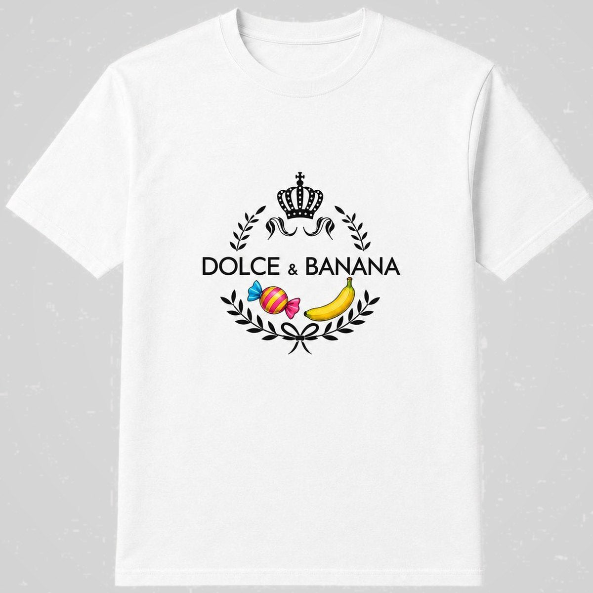 Camiseta Dolce & Banana parodia de Dolce & Gabbana - Starway to Helen