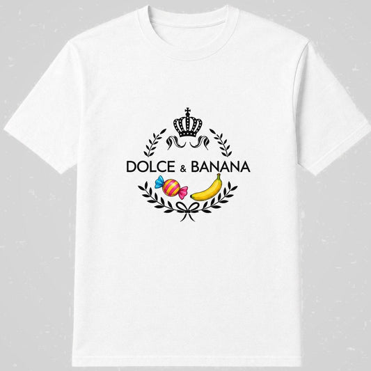 Camiseta Dolce & Banana parodia de Dolce & Gabbana - Starway to Helen