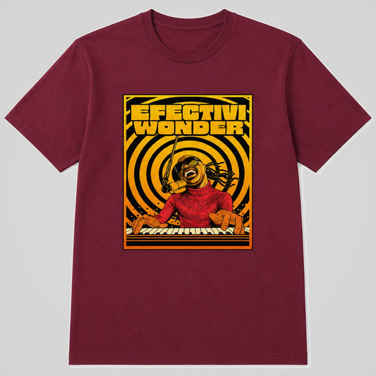 Camiseta Efectiviwonder parodia de Stevie Wonder - Starway to Helen