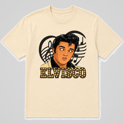 Camiseta Elvisco parodia de Elvis Presley - Starway to Helen