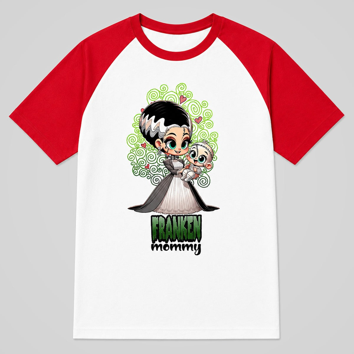 Camiseta Franken Mommy parodia de Frankenstein - Starway to Helen