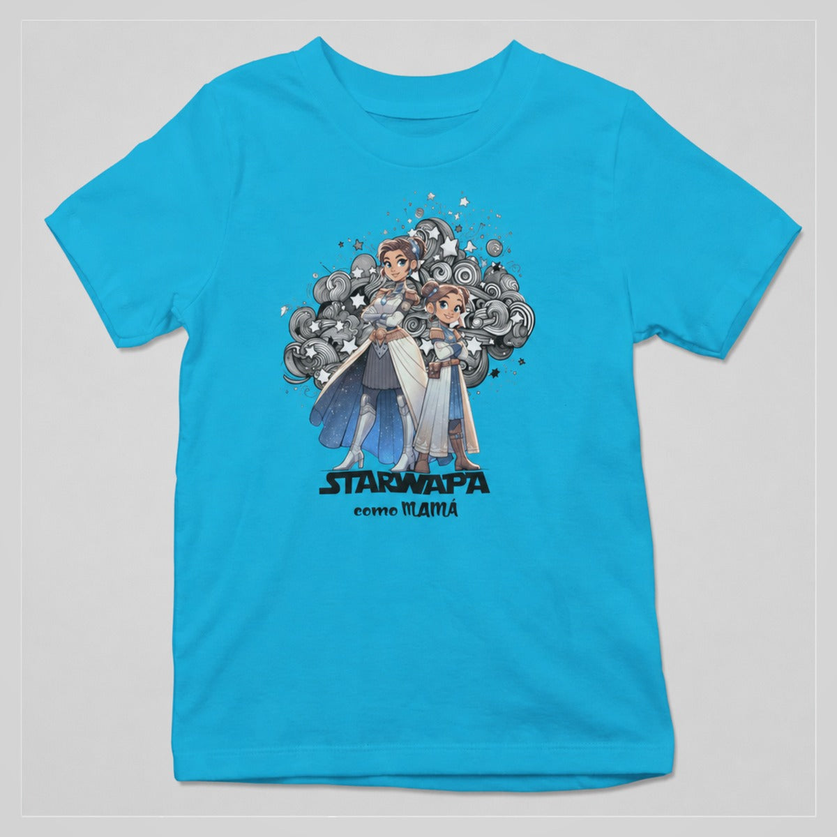 Camiseta Starwapa como Mamá, diseño de Star Wars - Starway to Helen