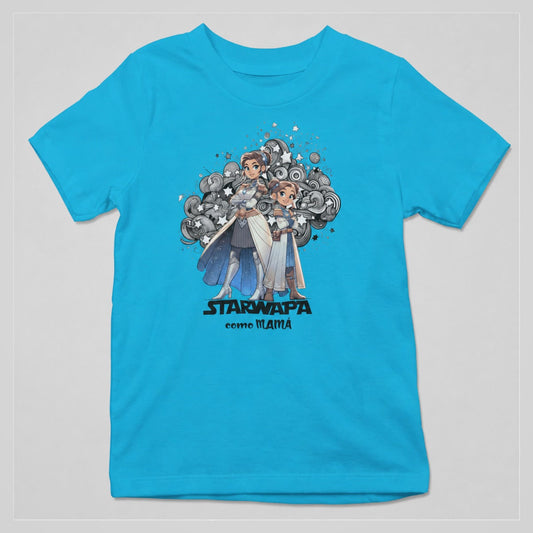Camiseta Starwapa como Mamá, diseño de Star Wars - Starway to Helen
