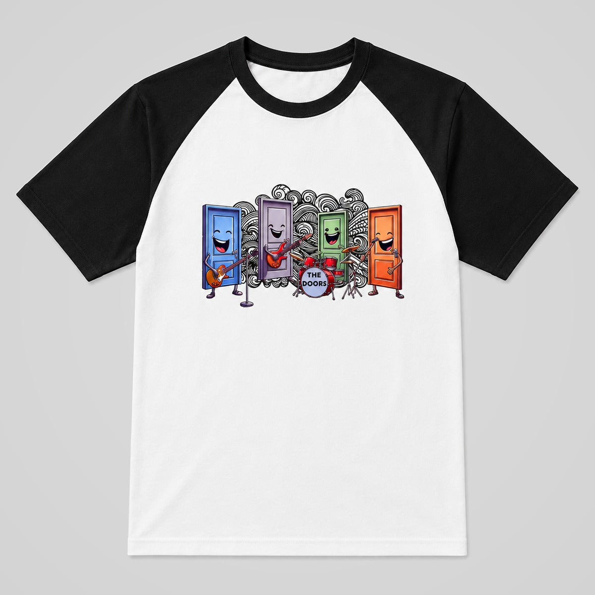 Camiseta The Doors parodia de la banda The Doors de Jim Morrison - Starway to Helen