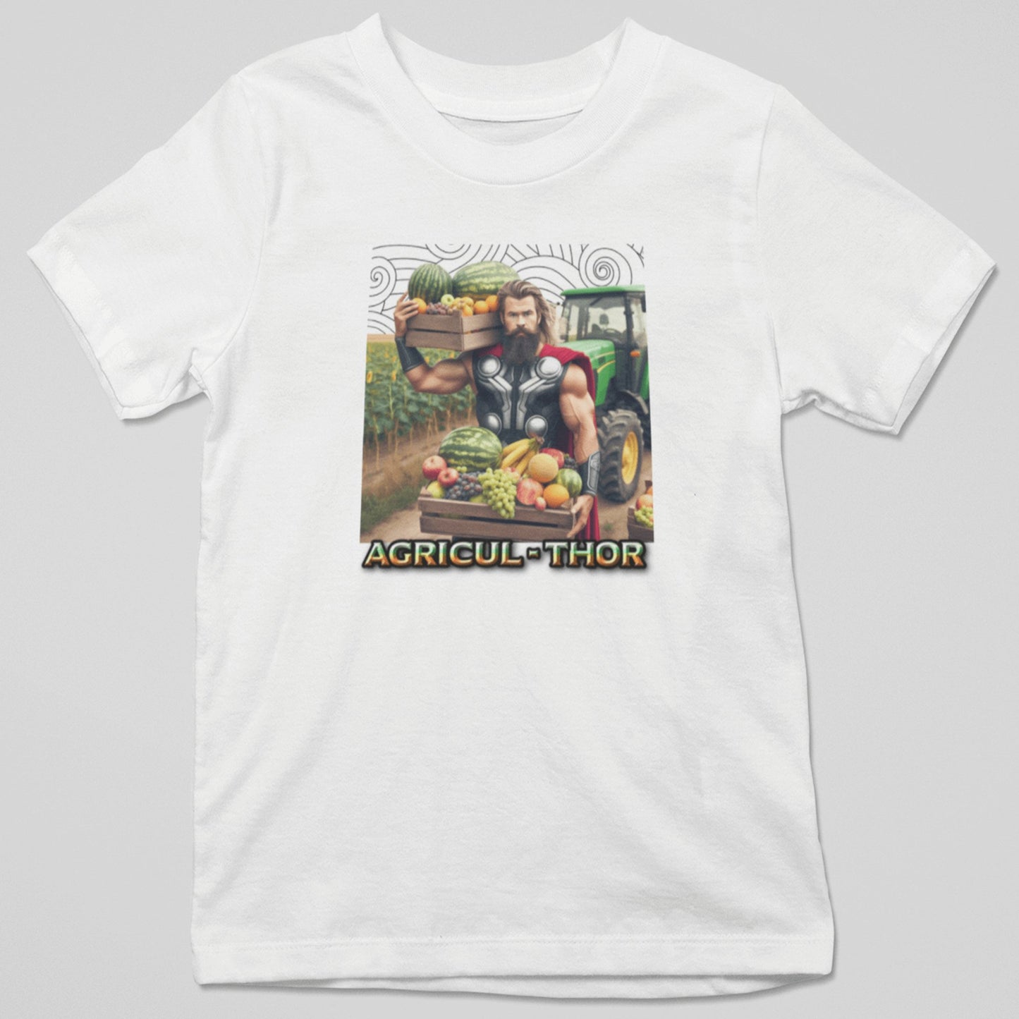 camiseta manga corta graciosa thor