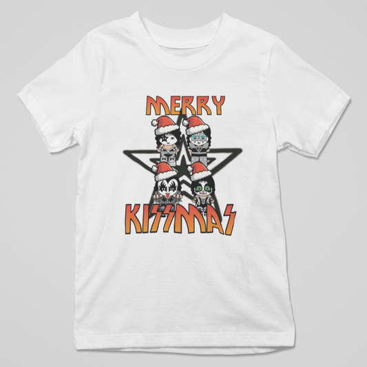 camiseta Merry Kissmas
camiseta Kiss Navidad
camiseta rock navideña
StarWayToHelen diseño